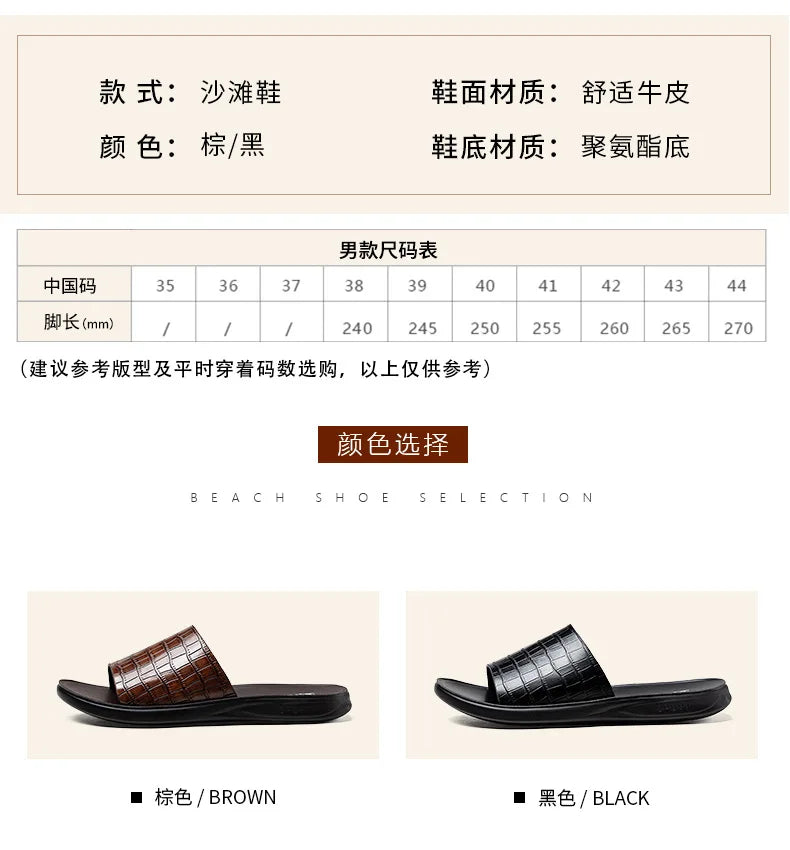 High-quality Casual Sandals for man Comfortable Man Sandal House Slippers Man Summer Shoes Mens Slipper Flip Flop Slides