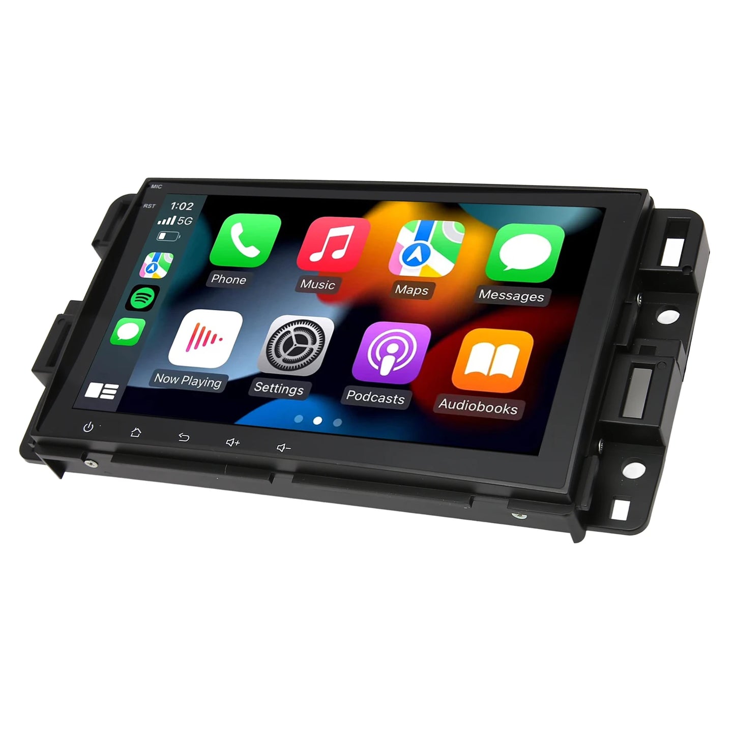 Car Stereo Bluetooth Wireless CarPlay for Android Auto 8in Touchscreen GPS Navigation for Android 12 Stereo Radio Car Stereo