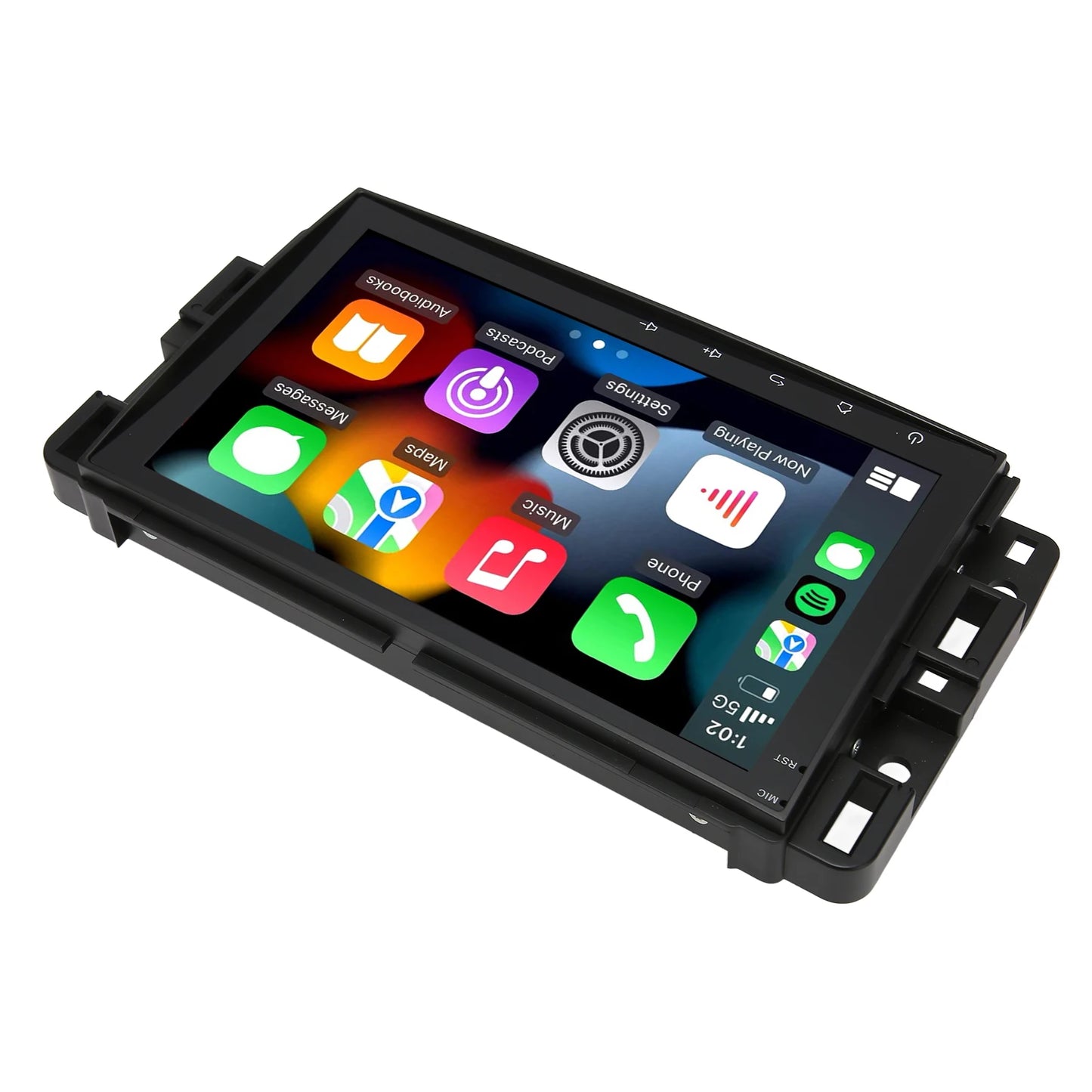 Car Stereo Bluetooth Wireless CarPlay for Android Auto 8in Touchscreen GPS Navigation for Android 12 Stereo Radio Car Stereo