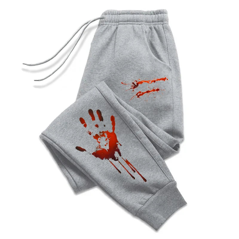 Mens Sweatpants Printing Sports Jogging Pants Hot Sales Casual Tracksuit Trousers High Quality Trend Pants Strange Street Pants