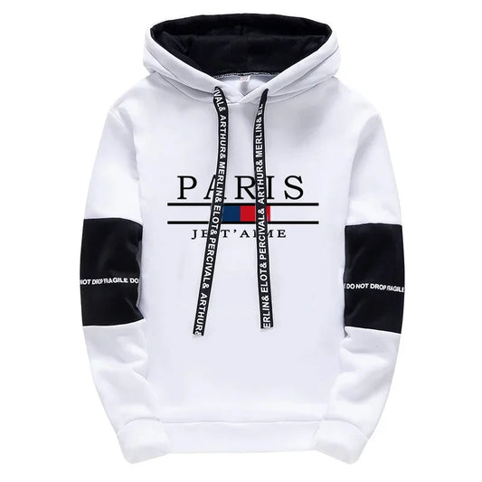 Hot Sale Men's Tracksuit Hooded Long Sleeves Casual Single Piece Sports Sweatshirts And Daily Sweatpants Comfort Outdoor Jogging