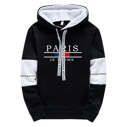 Hot Sale Men's Tracksuit Hooded Long Sleeves Casual Single Piece Sports Sweatshirts And Daily Sweatpants Comfort Outdoor Jogging