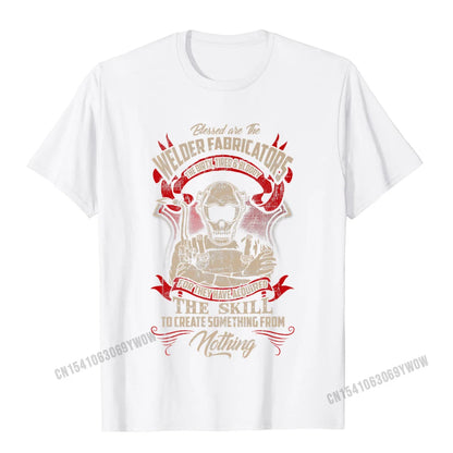 WELDER FABRICATORS Funny Welders Welding Backside Premium T-Shirt Camisas Men Normal Tshirts New Tops Shirt Cotton Men Unique