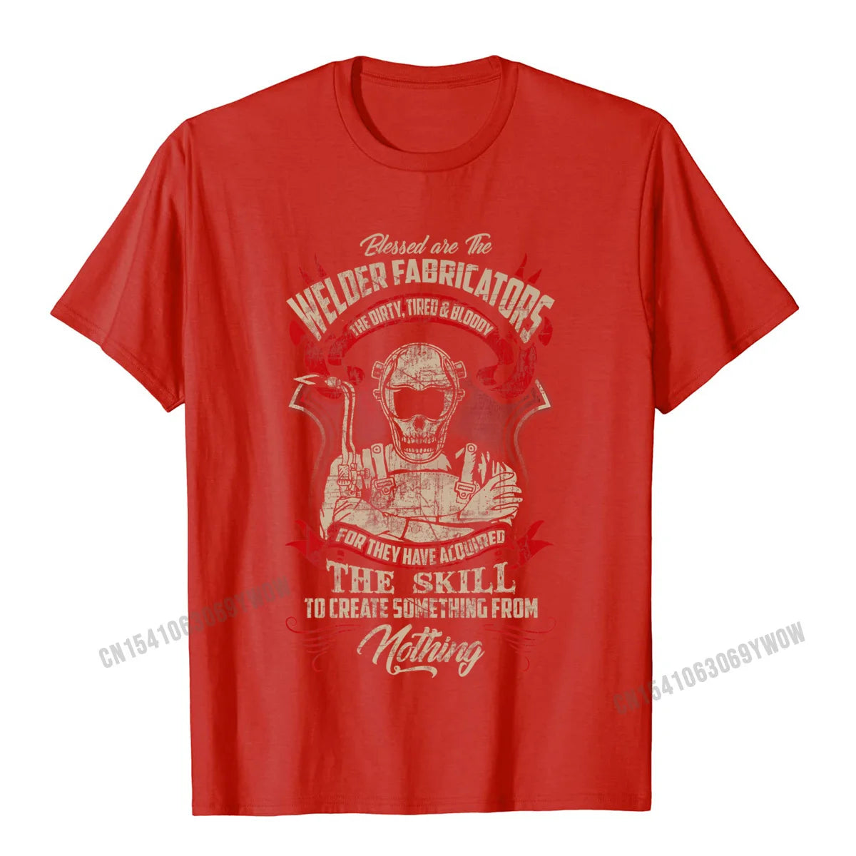 WELDER FABRICATORS Funny Welders Welding Backside Premium T-Shirt Camisas Men Normal Tshirts New Tops Shirt Cotton Men Unique
