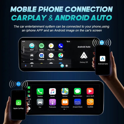 Android 14 Auto Radio Wireless Carplay Touch Screen For Audi A6 C7 A7 2012-2018 Car Multimedia Player Navigation Stereo GPS WIFI