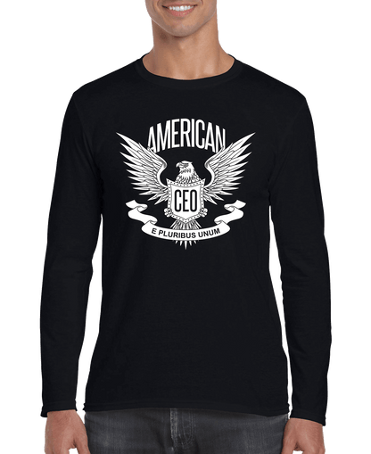 Men’s American flag eagle long sleeve shirt