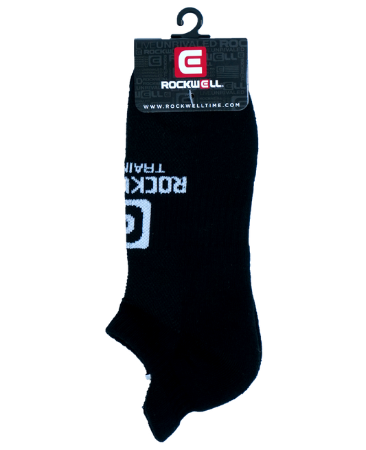 Rockwell Training Black Ankle Socks