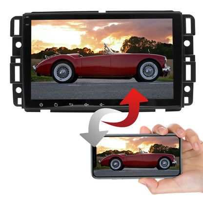 Car Stereo Bluetooth Wireless CarPlay for Android Auto 8in  Touchscreen GPS Navigation for Android 12 Stereo Radio Car Stereo