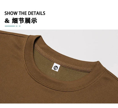 2025 Summer Street men fashion Breathable fitness sports fashion high quality printed short sleeve T-shirt + jogging shorts set