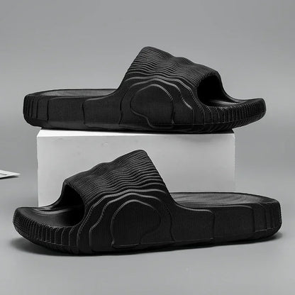 Luxury Man Sandal for Men Brand Men's Shoes 2025 White Sandals Flat Sandals Mens Soft Sandles Summer Shoes Sale Slippers Slipers