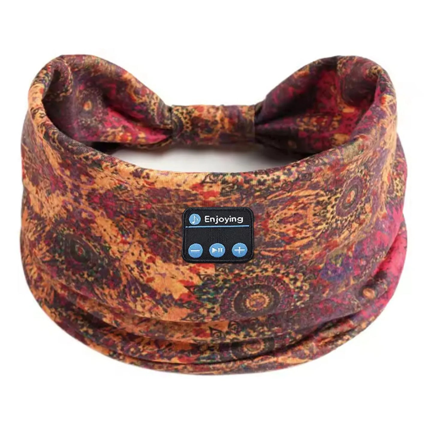 Bluetooth Earphones Sports Sleeping Headband Elastic Wireless Headphones Music Eye Mask Wireless Headset Boho Headband Yoga Work