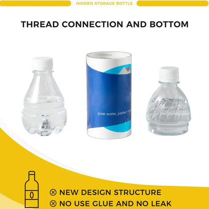 Diversion Water Bottle Stash Container Security Container Safe Box Plastic Stash Jars Seamless Design Stash Money Bottle
