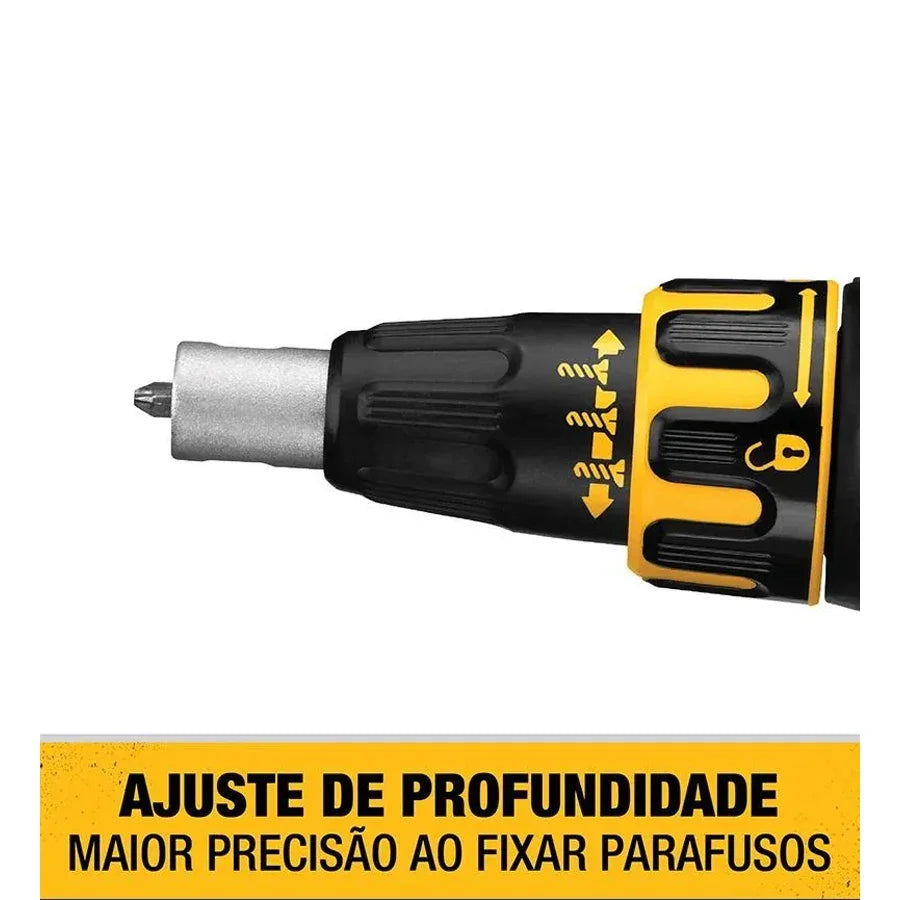 DEWALT 20V Brushless Cordless Drywall Screw Gun With Attachment Brushless 360° Rotation Nail Gun Bare Tool DCF620N+DCF6202