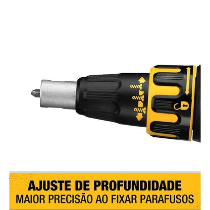 DEWALT 20V Brushless Cordless Drywall Screw Gun With Attachment Brushless 360° Rotation Nail Gun Bare Tool DCF620N+DCF6202