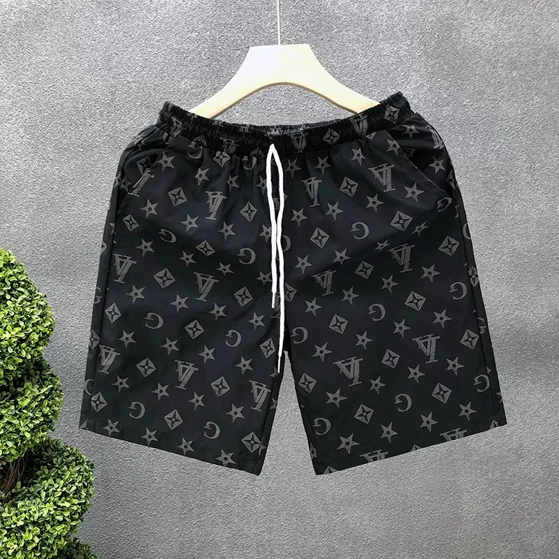 2025 Summer Hot-selling Casual Comfortable Quick-drying Fast-downhill Motorcycle Men's Breathable Sweat-absorbing Shorts
