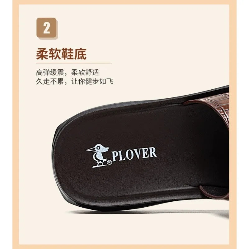 High-quality Casual Sandals for man Comfortable Man Sandal House Slippers Man Summer Shoes Mens Slipper Flip Flop Slides