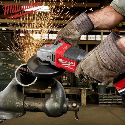 Milwaukee 100mm/125mm Braking Brushless Angle Grinder M14 Electric Cordless Polishing 3 Gears Variable Speed Cutting Power Tools