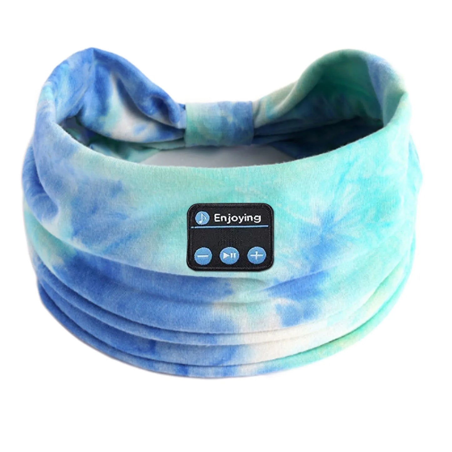 Bluetooth Earphones Sports Sleeping Headband Elastic Wireless Headphones Music Eye Mask Wireless Headset Boho Headband Yoga Work
