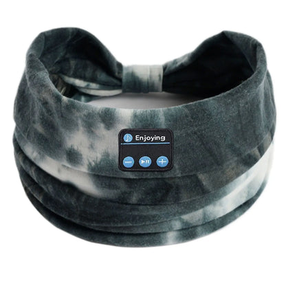 Bluetooth Earphones Sports Sleeping Headband Elastic Wireless Headphones Music Eye Mask Wireless Headset Boho Headband Yoga Work