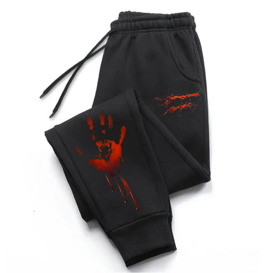 Mens Sweatpants Printing Sports Jogging Pants Hot Sales Casual Tracksuit Trousers High Quality Trend Pants Strange Street Pants