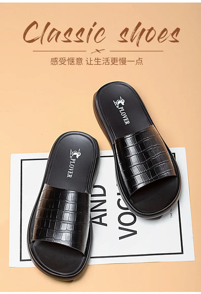 High-quality Casual Sandals for man Comfortable Man Sandal House Slippers Man Summer Shoes Mens Slipper Flip Flop Slides