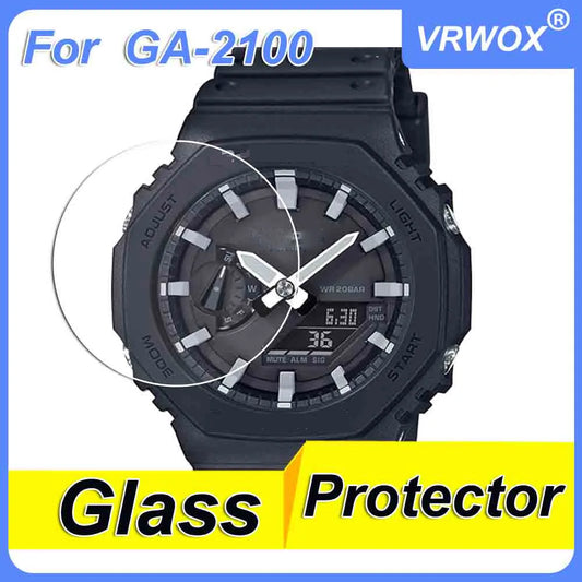3Pcs 9H 2.5D Tempered Glass For  GA-2100 GA-2000 GA-2110SU GA-2200 GMA-S2100 GA-900 GM-2100 Screen Protector