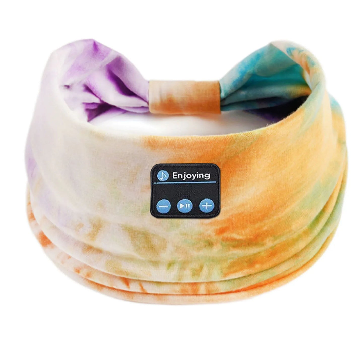 Bluetooth Earphones Sports Sleeping Headband Elastic Wireless Headphones Music Eye Mask Wireless Headset Boho Headband Yoga Work