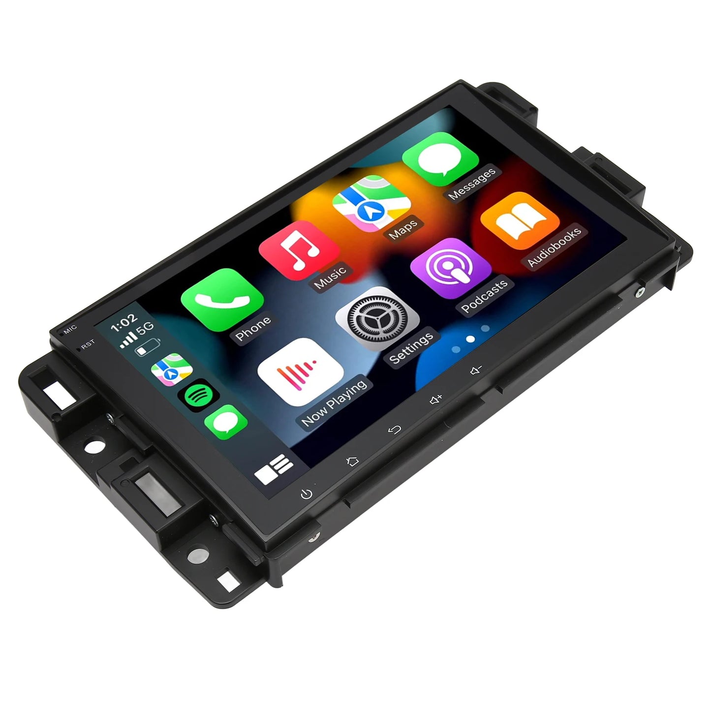 Car Stereo Bluetooth Wireless CarPlay for Android Auto 8in  Touchscreen GPS Navigation for Android 12 Stereo Radio Car Stereo