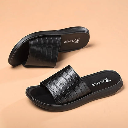 High-quality Casual Sandals for man Comfortable Man Sandal House Slippers Man Summer Shoes Mens Slipper Flip Flop Slides