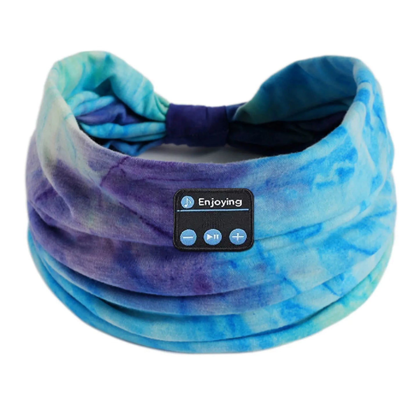 Bluetooth Earphones Sports Sleeping Headband Elastic Wireless Headphones Music Eye Mask Wireless Headset Boho Headband Yoga Work