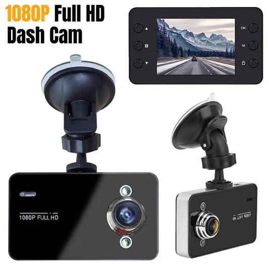 1080P Full HD Car DVR Dash Cam Car Loop Recording Vehicle Driving Recorder Night Vision Support TF 32G 140 Degree View Angle