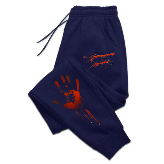 Mens Sweatpants Printing Sports Jogging Pants Hot Sales Casual Tracksuit Trousers High Quality Trend Pants Strange Street Pants