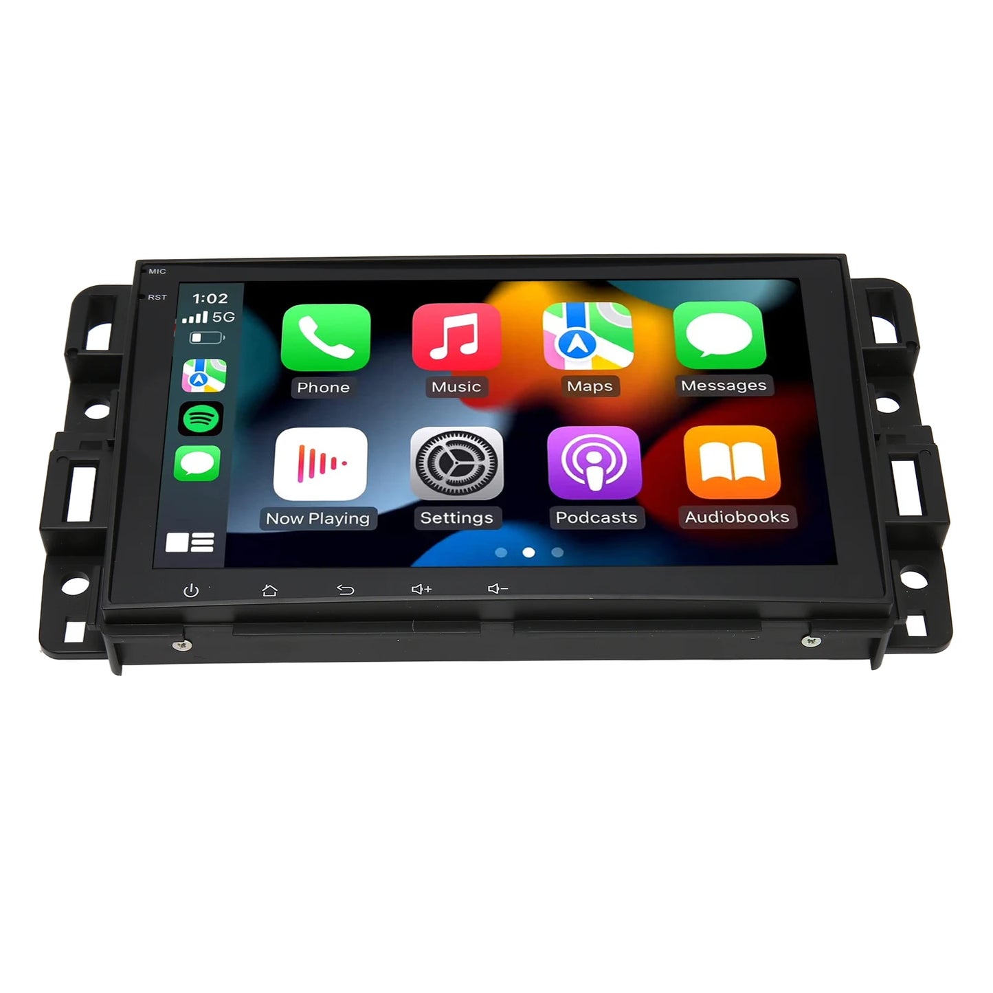 Car Stereo Bluetooth Wireless CarPlay for Android Auto 8in  Touchscreen GPS Navigation for Android 12 Stereo Radio Car Stereo