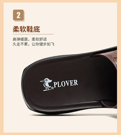 High-quality Casual Sandals for man Comfortable Man Sandal House Slippers Man Summer Shoes Mens Slipper Flip Flop Slides