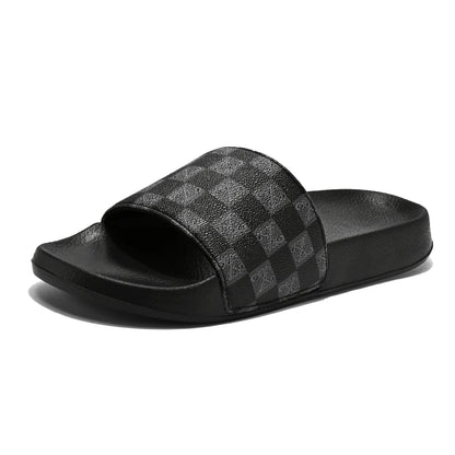 Men's Slippers 2025 Summer Outer Wear Men's Non-Slip Anti-Odor Casual Outdoor Beach Slippers