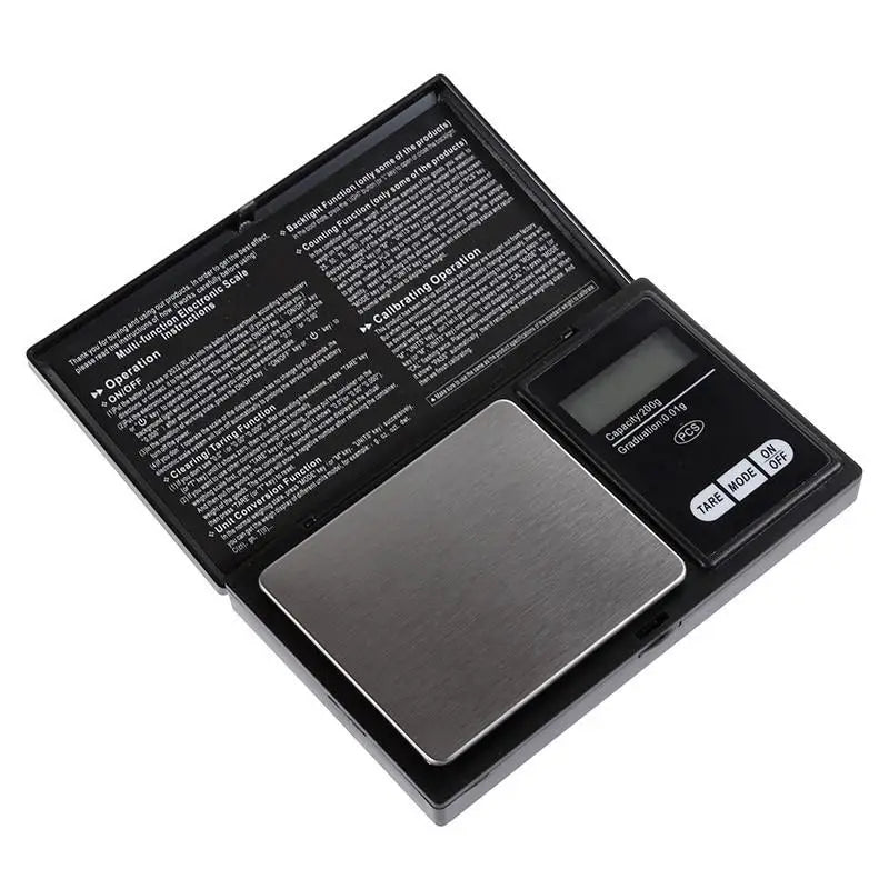 Jewelry Scales for Gold Sterling Silver Digital Scale Gram Electronic Scales 100g/200g/300g/500g X 0.01g/0.1g Mini Pocket