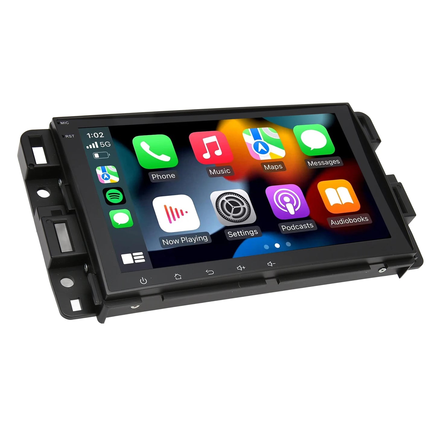Car Stereo Bluetooth Wireless CarPlay for Android Auto 8in  Touchscreen GPS Navigation for Android 12 Stereo Radio Car Stereo