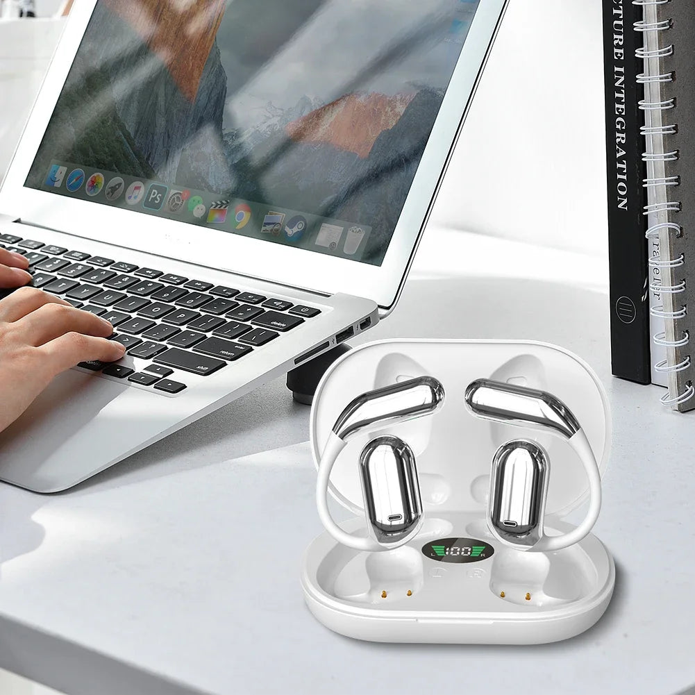 AI Translator Earbuds 144 Languages 3-in-1 Noise Cancelling Bluetooth 5.3 Headset Instant Translator Smart Voice Real Time