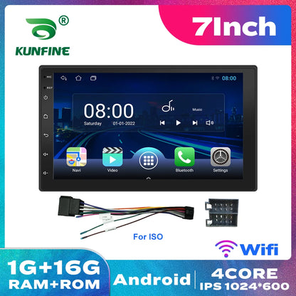 2 Din 2.5D Touch Screen 7Inch Android Car Radio Multimedia Video Player Universal Stereo Carplay For Vw Nissan Hyundai Toyoto