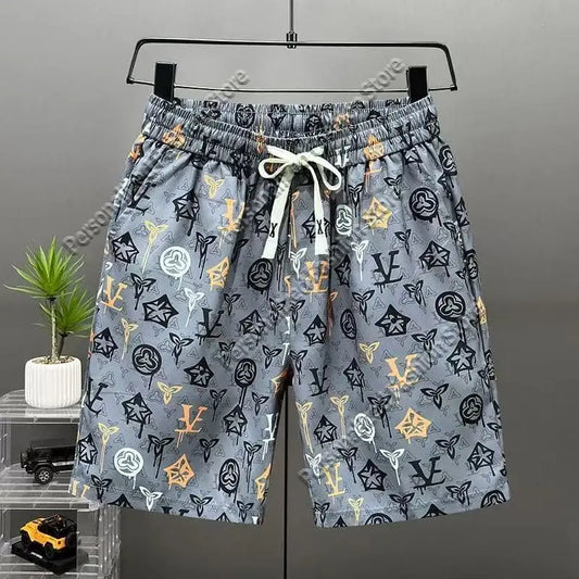 2025 Motorcycle Breathable Quick-drying Shorts American Fashion Trend Luxury Sports Shorts Comfortable Casual Street Shorts Y2K