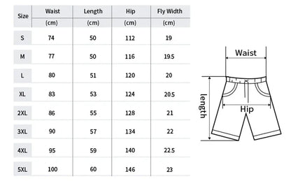 2025 Summer Hot-selling Summer Business Casual Comfortable Shorts Breathable Quick-drying Downhill Motorcycle Men's Shorts