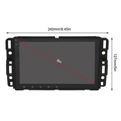Car Stereo Bluetooth Wireless CarPlay for Android Auto 8in  Touchscreen GPS Navigation for Android 12 Stereo Radio Car Stereo