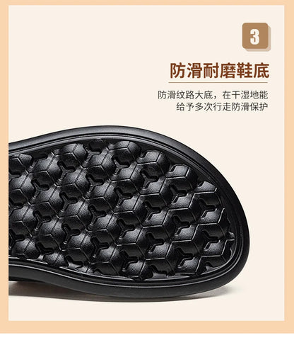 High-quality Casual Sandals for man Comfortable Man Sandal House Slippers Man Summer Shoes Mens Slipper Flip Flop Slides