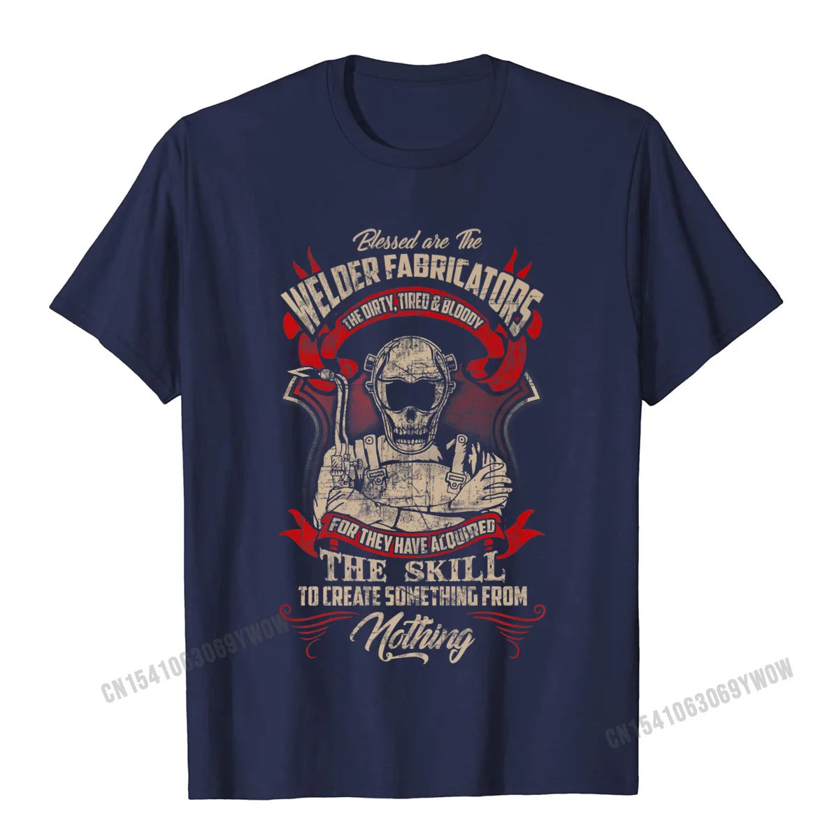 WELDER FABRICATORS Funny Welders Welding Backside Premium T-Shirt Camisas Men Normal Tshirts New Tops Shirt Cotton Men Unique