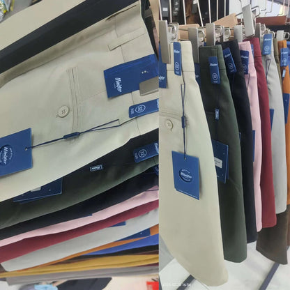 2025 New Summer Solid Shorts Men High Quality Casual Business Social Elastic Waist Men Shorts 10 Colors Beach Short