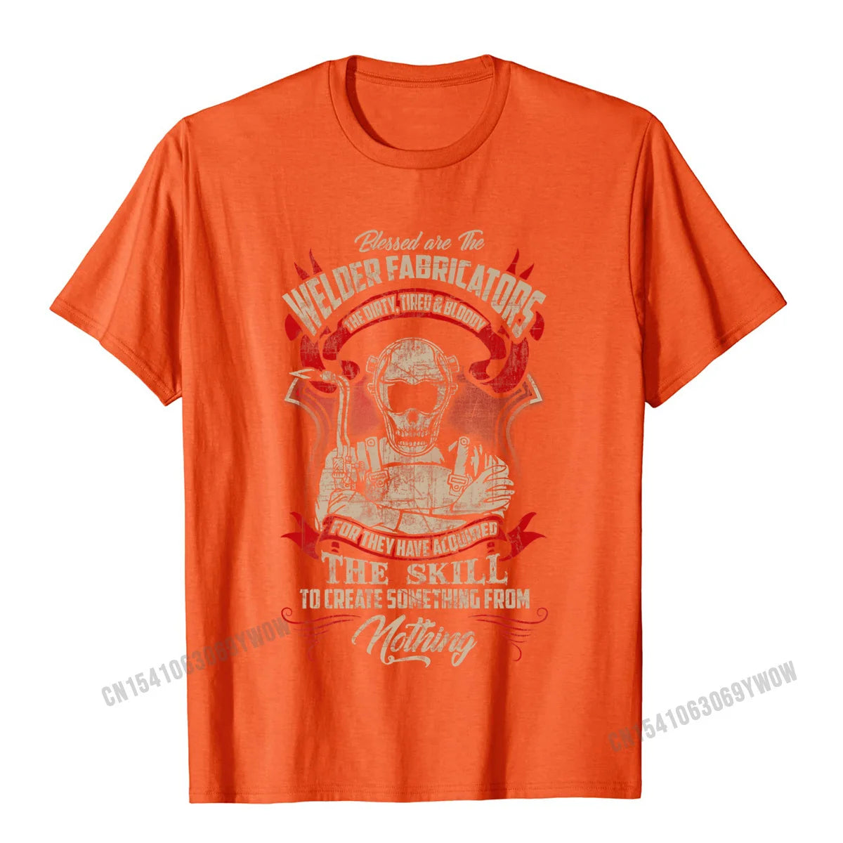 WELDER FABRICATORS Funny Welders Welding Backside Premium T-Shirt Camisas Men Normal Tshirts New Tops Shirt Cotton Men Unique